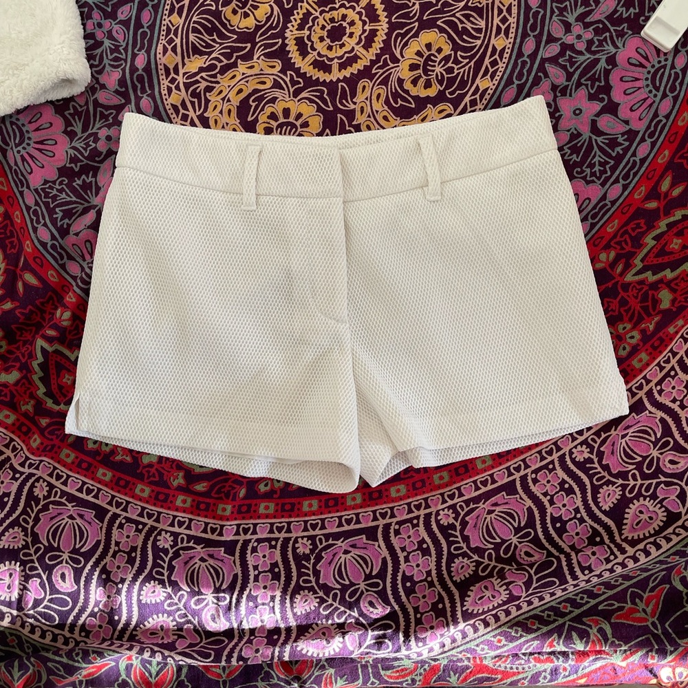 Prada Milano White Jacquard Wave Shorts IT40/US4 – Made in Italy NWOT